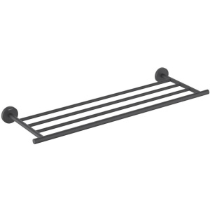 Полка для полотенец Aquatek Оберон AQ4222MB черный