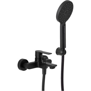 Смеситель для ванны с душем Remer Energy EY02NO черный матовый