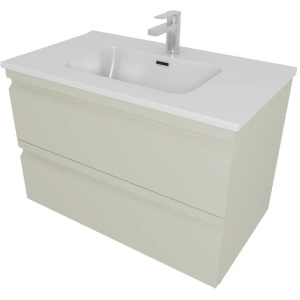 Тумба с раковиной Aquatek Вега 80 AQ77080-GS шалфей зеленый Тумба с раковиной Aquatek Вега 80 AQ77080-GS шалфей зеленый