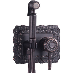 Гигиенический душ Lemark Jasmine LM6619ORB со смесителем, С ВНУТРЕННЕЙ ЧАСТЬЮ