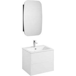 Мебель для ванной AQUATON Сохо 60 подвесная, белая глянцевая