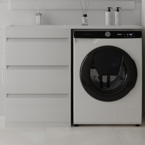 Тумба с раковиной Style Line Даллас 120, Люкс PLUS, напольная, 3 ящика L Тумба с раковиной Style Line Даллас 120, Люкс PLUS, напольная, 3 ящика L