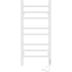 Полотенцесушитель электрический Laris Лаванда ЧК П8 300/700 белый, R