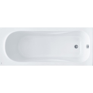 Акриловая ванна Santek Тенерифе 170x70 см, с каркасом, со сливом-переливом