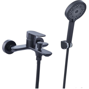 Смеситель для ванны с душем Fashun A3285-7 матовый черный