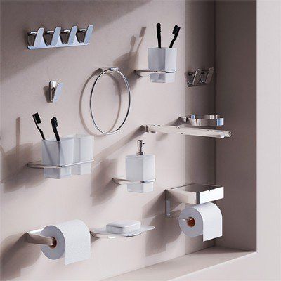 Купить Держатель туалетной бумаги AM.PM Inspire V2.0 A50A341500 с полкой для телефона и контейнером, хром в Москве с доставкой Держатель туалетной бумаги AM.PM Inspire V2.0 A50A341500 с полкой для телефона и контейнером, хром