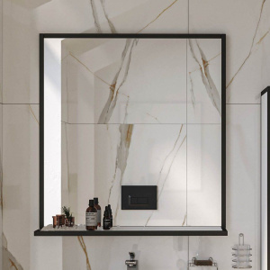 Зеркало Sanflor Норд 80, с полкой Зеркало Sanflor Норд 80, с полкой