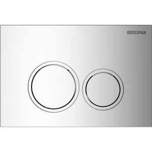 Кнопка смыва Grossman Galaxy хром
