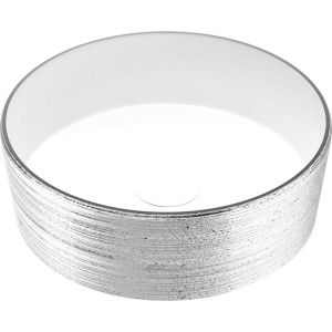 Раковина Grossman GR-5020SW бело-серебряная