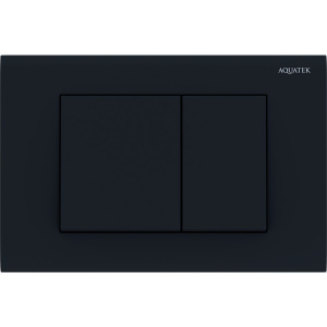 Кнопка смыва Акватек KDI-0000012 черная матовая