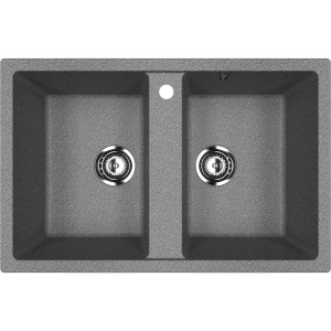 Мойка кухонная Ulgran U-608 -309 темно-серая