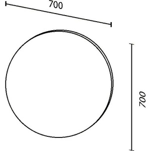 Зеркало Sanvit Сириус 70