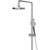 Душевая стойка Kludi Logo Dual Shower System 6809405-00 с термостатом, хром