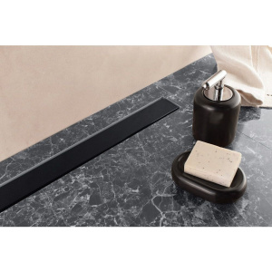 Душевой трап (лоток) Pestan Confluo Frameless Line 950 black glass