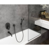 Настенный держатель Hansgrohe Porter S 28331670 матовый черный