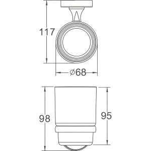 Стакан Haiba HB19 06-1