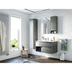 Тумба с раковиной STWORKI Карлстад 90 дуб рошелье