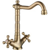 Смеситель для кухни Kaiser Carlson Style 44233-1 Br бронза