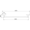 Полотенцедержатель Haiba HB19 01 62.5