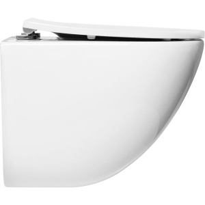 Унитаз подвесной BelBagno Amanda BB051CHR безободковый, крышка BB2031SC с микролифтом