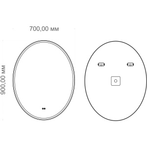 Купить Зеркало Art&Max Palermo 70 в Москве с доставкой Зеркало Art&Max Palermo 70