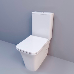 Унитаз-компакт Ceruttispa Arno 7838 безободковый, с микролифтом