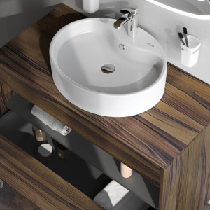 Купить Мебель для ванной AM.PM Func 100 дуб крафт, со столешницей, раковина M8FWCC20561WG в Москве с доставкой Мебель для ванной AM.PM Func 100 дуб крафт, со столешницей, раковина M8FWCC20561WG