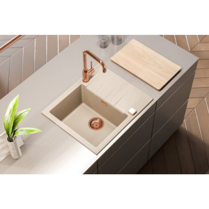 Купить Мойка кухонная Alveus Cadit Granital 10 beige в Москве с доставкой Мойка кухонная Alveus Cadit Granital 10 beige