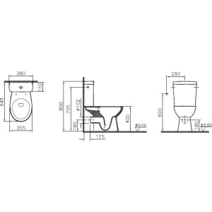 Купить Унитаз-компакт VitrA S10 9822B003-7204 с микролифтом в Москве с доставкой Унитаз-компакт VitrA S10 9822B003-7204 с микролифтом
