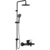 Душевая стойка AM.PM Gem F0790022 + Смеситель для ванны с душем AM.PM Tender F45A10022