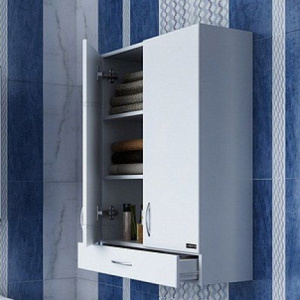 Купить Шкаф СанТа Стандарт ПШ 48х90 2 двери, 1 ящик в Москве с доставкой Шкаф СанТа Стандарт ПШ 48х90 2 двери, 1 ящик