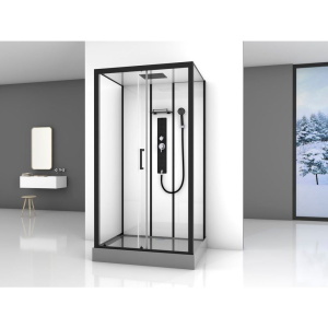 Купить Душевая кабина Black&White Galaxy G8008 900х1150х2150, с низким поддоном в Москве с доставкой Душевая кабина Black&White Galaxy G8008 900х1150х2150, с низким поддоном