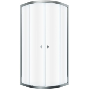 Душевой уголок Triton Альфа -хром Щ0000056788 80x80, профиль хром