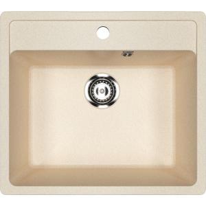 Комплект Мойка кухонная Ulgran U-104 -328 бежевая + Смеситель MEGA Didim MG-CM107 хром