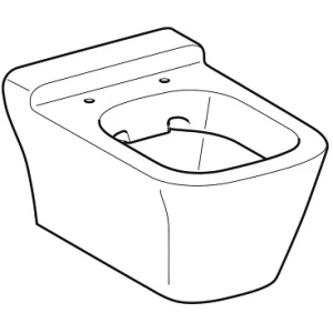 Унитаз подвесной Geberit myDay 201460600 безободковый