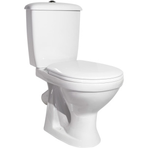 Купить Комплект Унитаз-компакт Оскольская керамика Суперкомпакт Стандарт + Раковина DIWO Коломна + Пьедестал полукруг 0200 в Москве с доставкой Комплект Унитаз-компакт Оскольская керамика Суперкомпакт Стандарт + Раковина DIWO Коломна + Пьедестал полукруг 0200