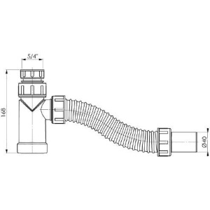Сифон для раковины BETTOSERB 125311