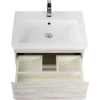 Тумба с раковиной BelBagno Albano-Cer 50 подвесная, rovere vintage bianco