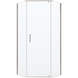 Душевой уголок Niagara Nova NG-6634-08 100x100, пятиугольный, хром