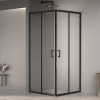 Душевой уголок RGW Passage PA-030B, 800x800x1950, профиль черный