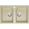 Мойка кухонная Domaci Палермо PR-770-002 бежевая
