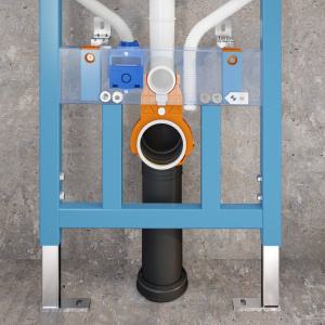 Комплект Унитаз подвесной Roca Mateo + Крышка DIWO Матео 0346 с микролифтом + Инсталляция VitrA V-Fix Core 732-5800-01 с кнопкой смыва Root R 740-2280 хром