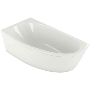 Купить Акриловая ванна Акватек Дива L 150x90 см, с каркасом, асимметричная в Москве с доставкой Акриловая ванна Акватек Дива L 150x90 см, с каркасом, асимметричная