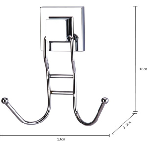 Крючок Tekno-tel EasyFIX EF236 двойной, самоклеящийся