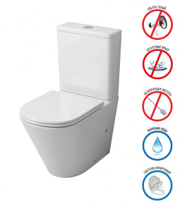 Напольный унитаз Grossman GR-4450SQ