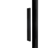 Душевая дверь в нишу Vincea Slim Soft VDS-1SS150CLB 150 см профиль черный, стекло прозрачное