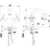 Смеситель для раковины Lemark Benefit LM2506C