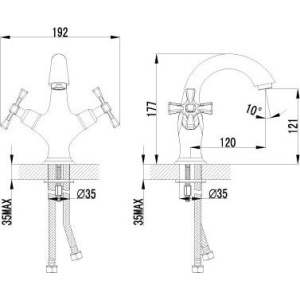 Купить Смеситель для раковины Lemark Benefit LM2506C в Москве с доставкой Смеситель для раковины Lemark Benefit LM2506C
