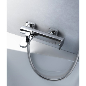 Купить Смеситель для ванны с душем Ravak 10° Free X070131 нержавеющая сталь в Москве с доставкой Смеситель для ванны с душем Ravak 10° Free X070131 нержавеющая сталь