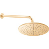 Верхний душ Paffoni Master King ZSOF079HGSP золото медовое брашированное